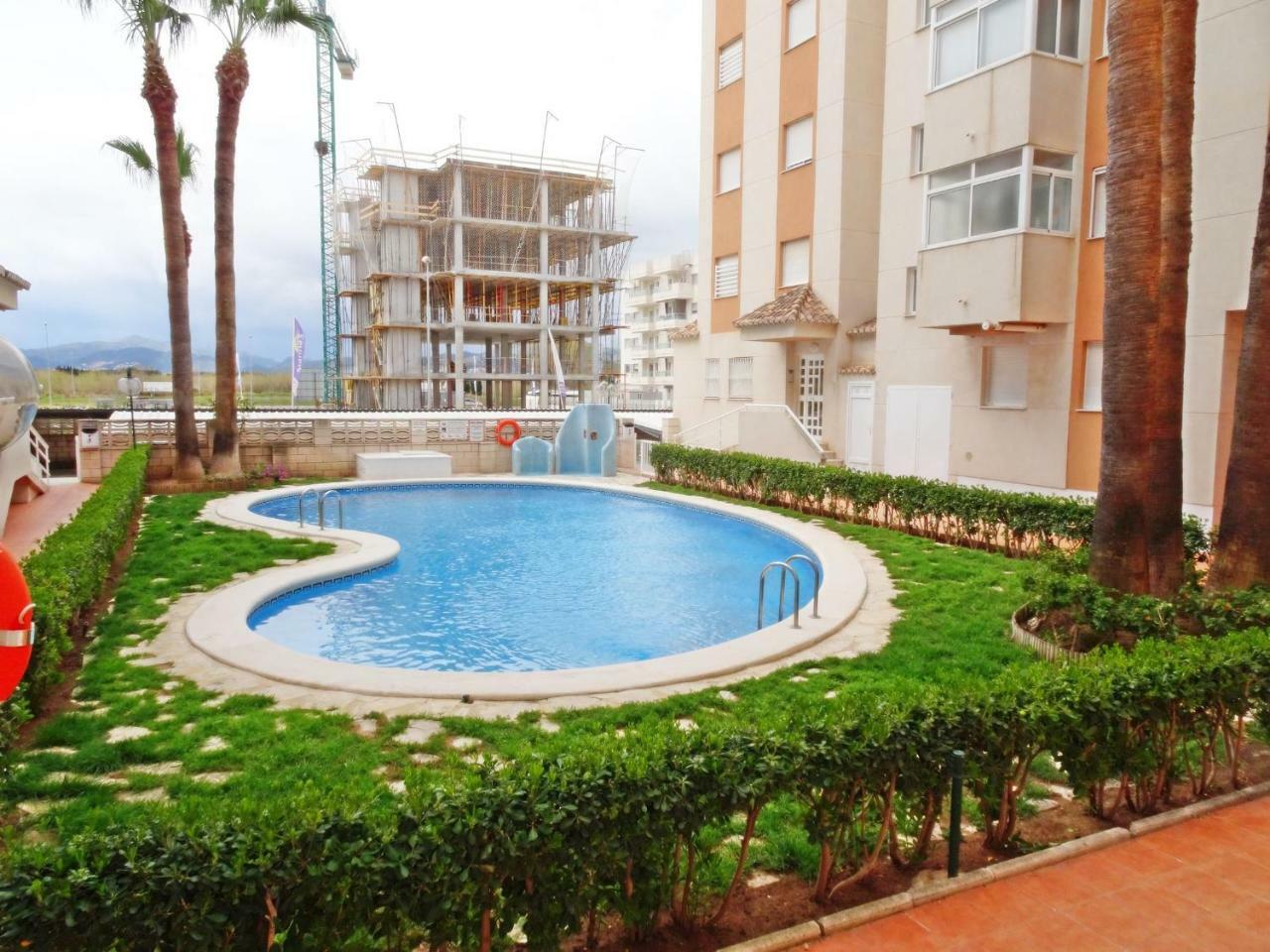 Neptuno Apartamento - Frente A La Playa Daimus Bagian luar foto