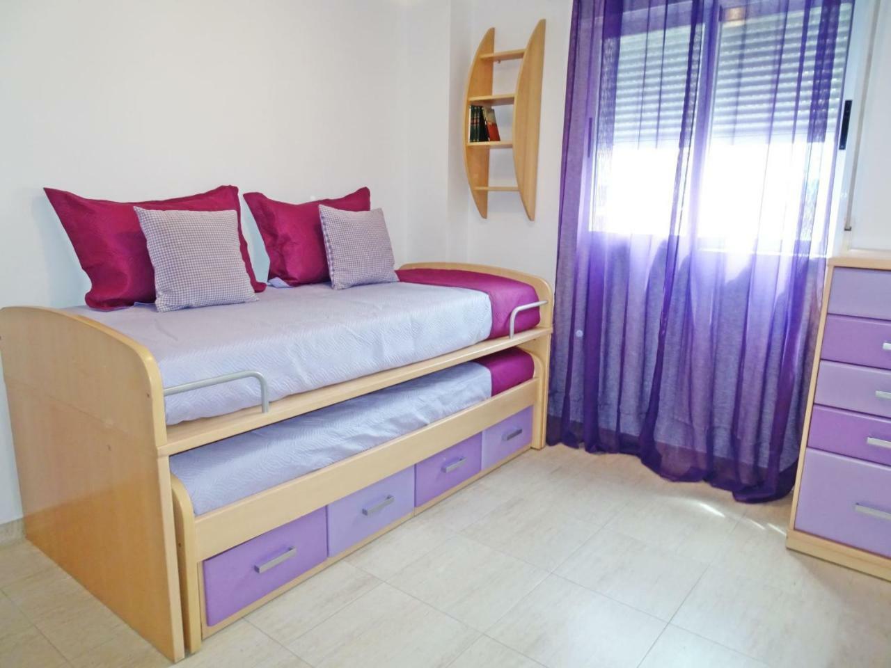 Neptuno Apartamento - Frente A La Playa Daimus Bagian luar foto
